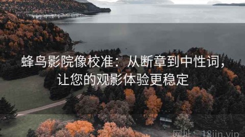 蜂鸟影院像校准：从断章到中性词，让您的观影体验更稳定